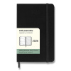 Moleskine Diár 2026 - tvrdé dosky A6, týždenný, čierny