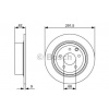 Nissan QASHQAI 2010-2014 zadné kotúče sada L+P /BOSCH/