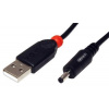 Lindy Kabel napájecí USB -> souosý napájecí konektor 3,5x1,35mm, 1,5m
