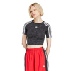 Dámske tričko s krátkym rukávom ADIDAS ORIGINALS-SNAKE BABY TEE Čierna XS