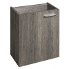 Aqualine Aqualine, ZOJA umývadlová skrinka 39,5x50x22cm, mali wenge, 51049MW