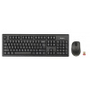 Súprava A4tech 7100N je bezdrôtová. kľúče. + bezdrôtové pripojenie. Optická myš V-Track,CZ/US, USB A4Tech