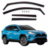 DEFLEKTORY TOYOTA RAV4 OD 2019 4 KS PREDNÉ + ZADNÉ