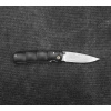 MCUSTA Shinra Emotion Black Pakka Damascus 6,5 cm - japonský skládací prežitie nôž z damaskovej ocele