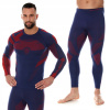 Sada Brubeck Thermo Blue, Gray R. (Pánske termoaktívne spodné prádlo Brubeck Dry Set S)