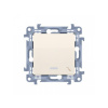 KONTAKT-simon Vypínač Simon 10 č,6 LED podsv, modul béžový