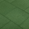 zahrada-XL Protipádové dlaždice 12 ks zelené 50x50x3 cm gumené 3053180