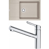 Set Franke G194 (dřez MRG 611-78 BB Sahara + baterie FC 3055.031 ORBIT Chrom) 114.0650.626