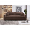 MID.YOU ROZKLADACIA POHOVKA, textil, hnedá - Sedačky - 001574006109