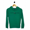 Mikina - Tommy Hilfiger Green Hood Mikina R. 152 (Tommy Hilfiger Zelená kapucňa R. 152)