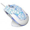 E-Blue Myš Mazer Pro, 2500DPI, optická, 6tl., 1 koliesko, bielo-modrá, herná EMS600WCCZ-IU