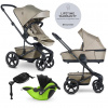 EASYWALKER Kočík kombinovaný Harvey5 Premium 2v1 Pearl Taupe LITE RWS + KIDDY Evoluna i-size 2 VP-F188397