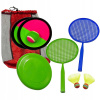 Lopta, obal, sada rakiet s košíkom Enero Toys 1061023