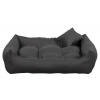 BOHO obdĺžnikový pelech pre psa, čierny - 65 cm x 55 cm