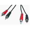 Kábel propojovací 2x cinch(M) - 2x cinch(M), 5m