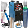 Zváračka - Sherman Tig 210 AC/DC Pulz 10-200 A menič zvárač (Sherman Tig 200 MMA Puls HF 200A Welder Set)