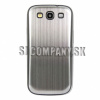Výmenný kryt Samsung Galaxy S3 – Aluminium – strieborná