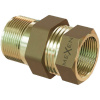 Mexen BRASS Mosadzná Priama tvarovka 6/4 GZ x 6/4 GW - W97417-6464