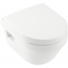 Villeroy & Boch ARCHITECTURA - WC misa bezrámová, 480x350x340 mm, závesný model, DirectFlush, biela Alpin CeramicPlus 4687R0R1