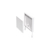 Vents Mriežka vetracia MV 100Rs PVC biela