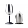 GSI Outdoors Glacier Stainless Nesting Wine Glass 319 ml