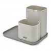 Kuchynský organizér DUO 851669 23 x 16 cm, šedá, plast, Joseph Joseph
