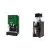 Gaggia New Classic EVO, green + Eureka Mignon Zero, CR black