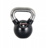Kettlebelle Hasenca 6 kg čierna (Insportline Kettlebell Profi Gumin Dumbbell 6 kg)