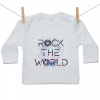 Boodyy Tričko s dlhým rukávom Rock the world 140 (9-10 rokov)