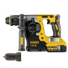 DCH274P2T DeWALT 18 VOLT AKU BEZUHLÍKOVÉ KOMBI KLADIVO SDS PLUS + RYCHLOVÝMĚNNÉ SKLÍČIDLO 13 MM, 2 X 5,0 H BATERIE XR LI-ION, NABÍJEČKA, KUFR T-STAK