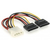GEMBIRD Kabel SATA napájecí 15cm interní (redukce molex 5,25