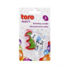 TORO Tortová sviečka číslica 3 zapichovacia 5cm koník