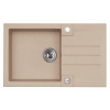 Alveus ROCK 130 kuchynský granitový drez so sifónom 78x48 - G-55 Beige 1090946
