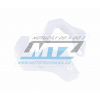 Kryty vidlíc spodný Polisport - Yamaha YZ125+YZ250 / 08-25 + YZF250+YZF450 / 08-25 - biele