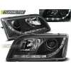 Predné svetlá Volvo S40, V40, 1996-2003, LED Daylight, čierne black 2