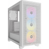 Počítačová skriňa Corsair iCUE 3000D RGB AIRFLOW White (CC-9011256-WW)