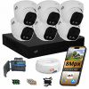 Sada na monitorovanie DVS 6 VONKAJŠÍCH KAMIER MONITOROVACIA SADA DVS 8 MPX