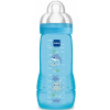 Mam Baby Bottle dojčenská fľaša pre deti Modrá 4+ mesiace 330 ml