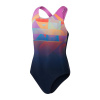 Speedo Digital Placement Splashback Junior True Navy/Kiki 9-10 rokov