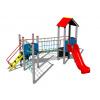 Playground System Dětské hřiště - zostava so šmýkačkou a šplhaním 4U238K -10 celokovová