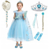 Kostým pre dievča - Elsa Elza Bal Dress Dress Land Ice 2 140-146 (Bee outfit Bee môže včiel 130-134)