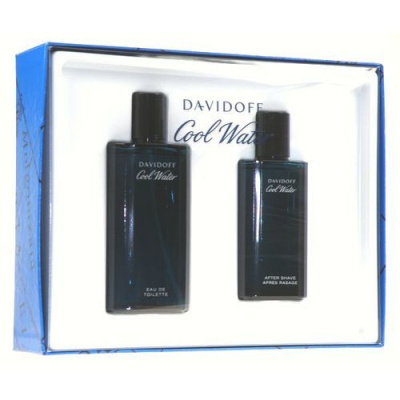 Davidoff Cool Water, Edt 75ml + 75ml voda po holení pre mužov