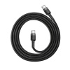 Baseus CATKLF-GG1 Cafule Kábel USB-C 60W 1m Gray/Black 6953156285200
