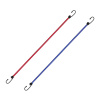 DEMA Pružný upínací popruh s hákom / gumicuk 8 mm x 45 cm, 2 ks