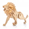 Little Story Drevené puzzle Model 3D - Lev
