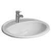 Umývadlo JIKA IBON so zapusteným umývadlom 56 cm s otvorom, biele, H8130110001041