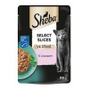 Sheba kapsička Select Slices s lososom 85g