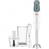 Tefal Optichef HB643138 mixér 0,8 L Ponorný mixér 800 W Quartz metallic, Biela (HB643138)