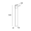 LEDS-C4 Modis CCT antracit 100cm LED nástenné svietidlo - 55-E023-Z5-OU