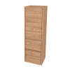 Mereo Opto kúpeľňová skrinka vysoká 125 cm, ľavé otváranie, Multidecor, Light Select Walnu CN995LLSW1